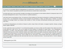 Tablet Screenshot of jeanallouch.com